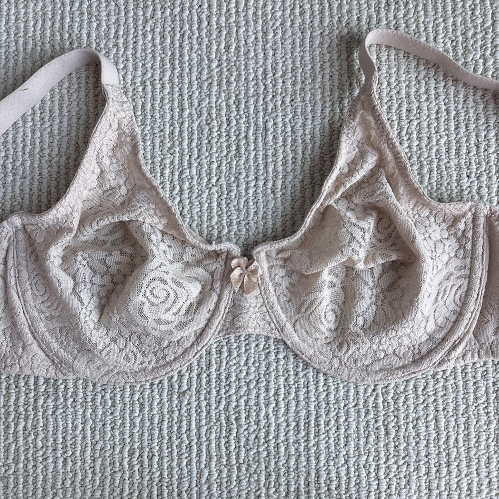 Wacoal Halo 851205 Lace Underwire Bra Size 34D